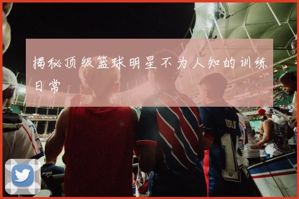 揭秘顶级篮球明星不为人知的训练日常